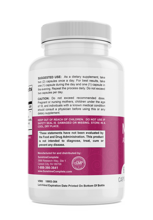 Max Detox Acai Berry Complex, 60 Capsules - Sunshine Complete