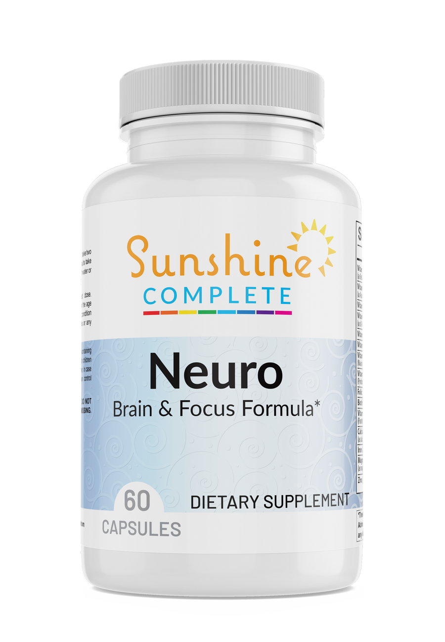 Neuro Brain ans Focus Formula, 60 Capsules - Sunshine Complete